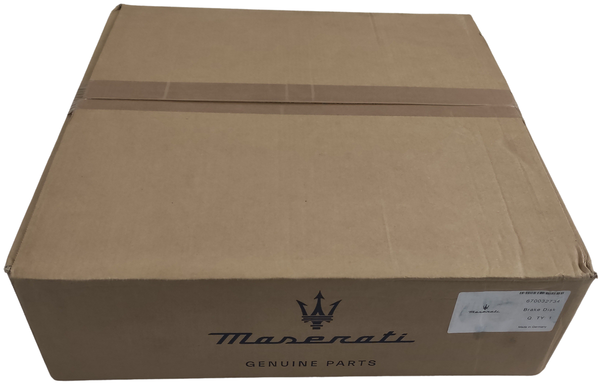 Original Maserati Front Brake Disc 670032734