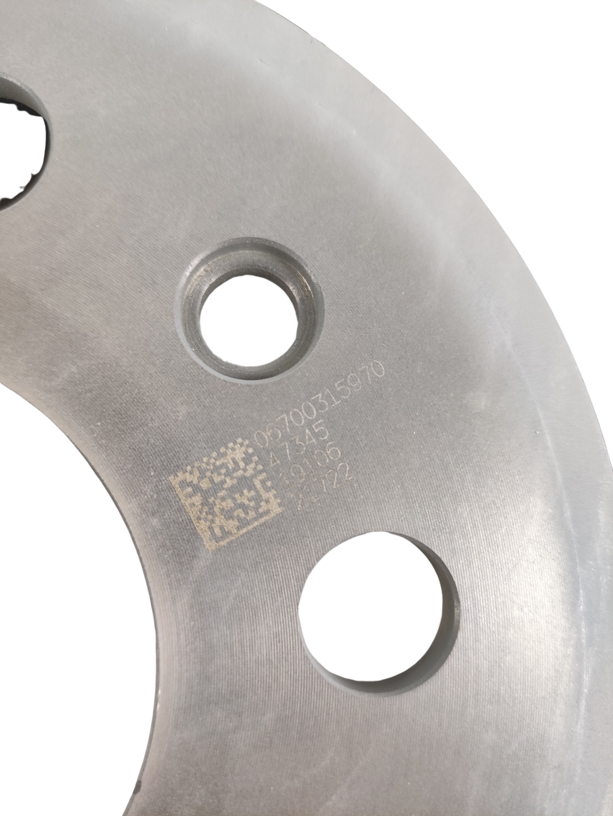 Original Maserati rear brake disc 670031597