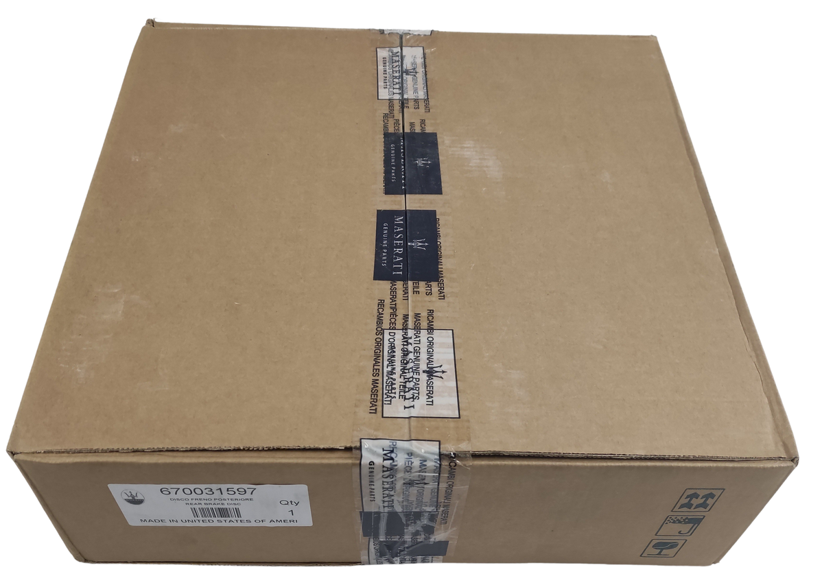 Original Maserati rear brake disc 670031597