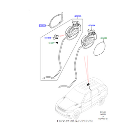 Sportello Serbatoio E Comandi LAND ROVER LR114292